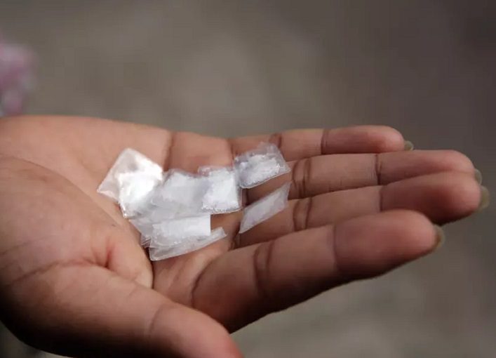 Ilustrasi paket sabu. (Vinh Dao/IRIN)