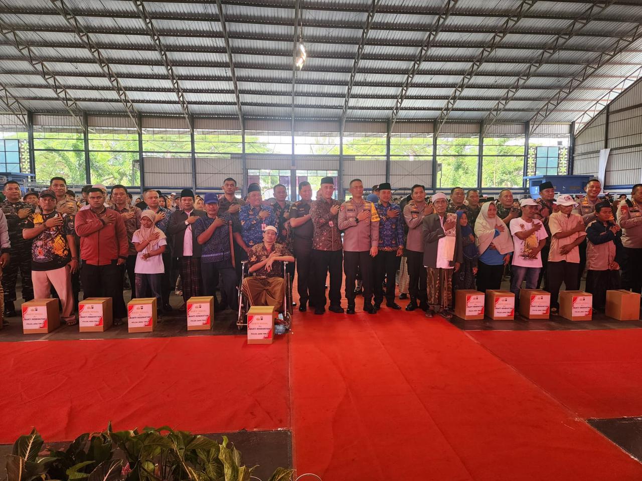 Kunjungan kerja Kapolda Jatim Irjen Pol. Imam Sugianto ke Kabupaten Sampang, Jumat (17/11/2023).(blok-a.com/Yusuf)