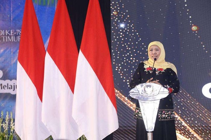 Gubernur Jatim Khofifah Indar Parawansa.