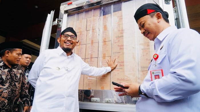 Ekspor produk komuditas bawang merah oleh Bupati Sumenep & Kepala DKPP