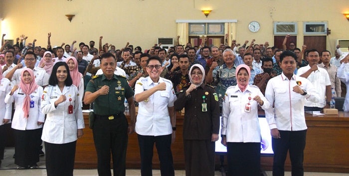 Rakor Pengelolaan Pupuk Bersubsidi Sektor Pertanian Kabupaten Bojonegoro Tahun 2024.