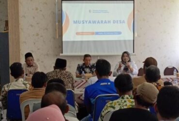 Musdes Pandantoyo, Kecamatan Temayang, Kabupaten Bojonegoro, Rabu (21/02/2024).