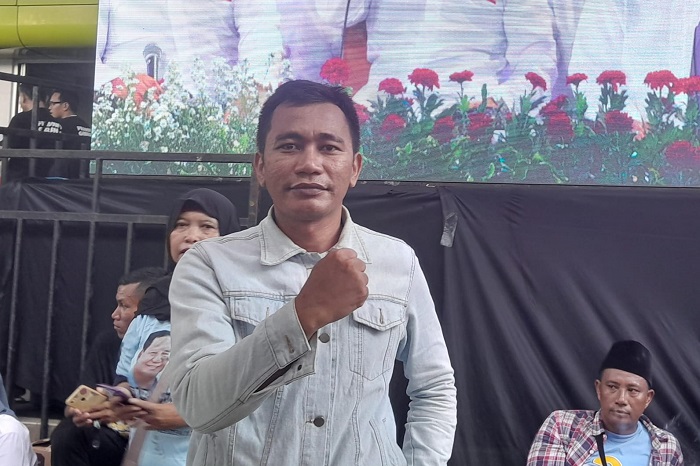 Ketua Pemuda Pemersatu Bangsa (PPB) Jatim, asal Madura, Lutfi Holi.