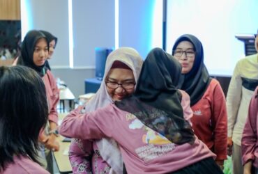 Wakil Bupati Gresik Aminatun Habibah dalam Musrenbang anak 2024 di Hotel Khas Gresik.