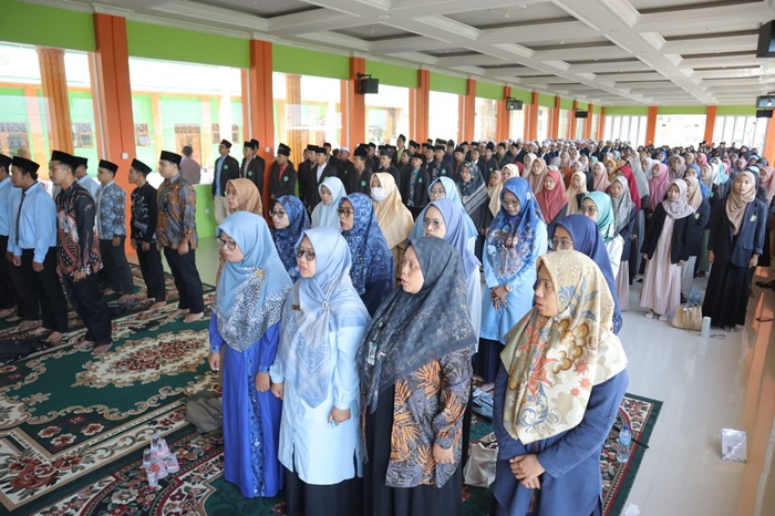 Mahasiswa STAI Nurul Islam deklarasi pemilu damai 2024.