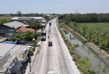 6 ruas jalan antardesa di Sidoarjo akan dibeton di triwulan pertama 2024.