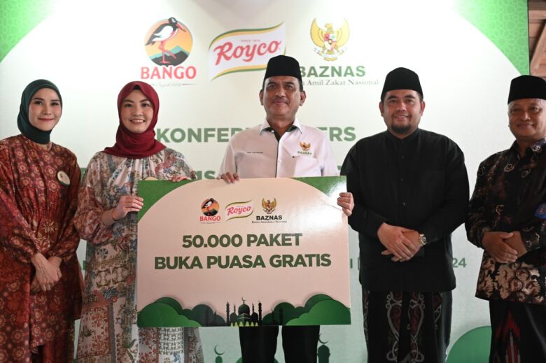 Badan Amil Zakat Nasional (Baznas) bekerja sama dengan Unilever Indonesia melalui brand Bango dan