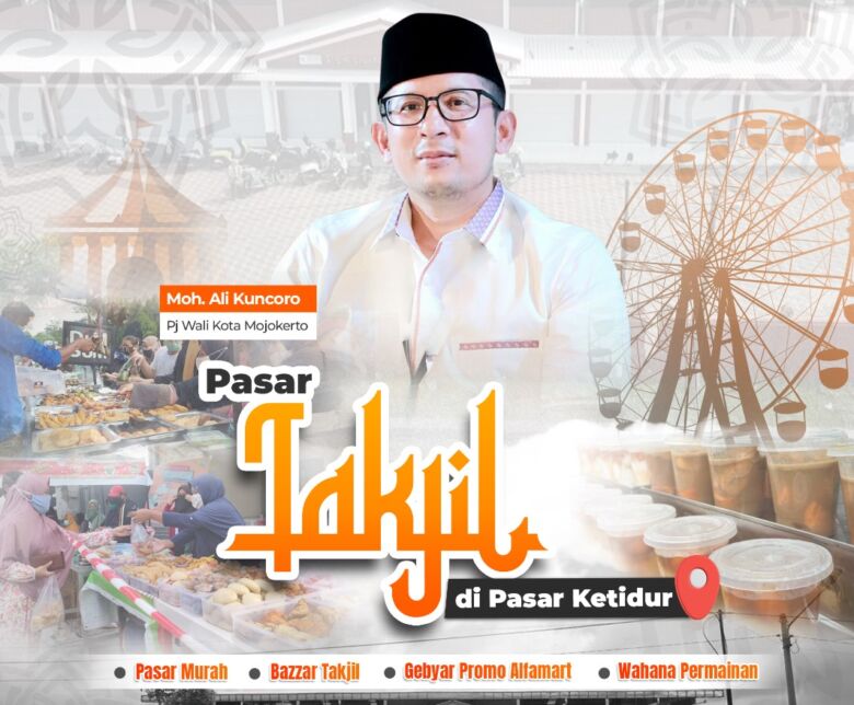 Pasar Takjil Bakal Digelar di Pasar Ketidur, Nikmati Kuliner Khas Mojokerto