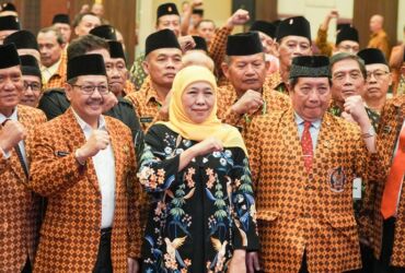 Badan Pembudayaan Kejuangan 45 (BPK45) dukung Khofifah maju Pilgub Jatim 2024.