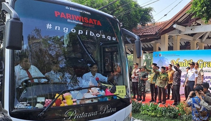 Dok. Mudik Gratis Pemkab Sidoarjo tahun 2023.