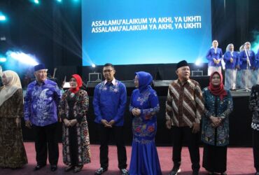 Halal Bihalal di rumah dinas Wali Kota Pasuruan.