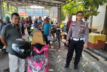 Kondisi cek fisik di Samsat KB Bangil.