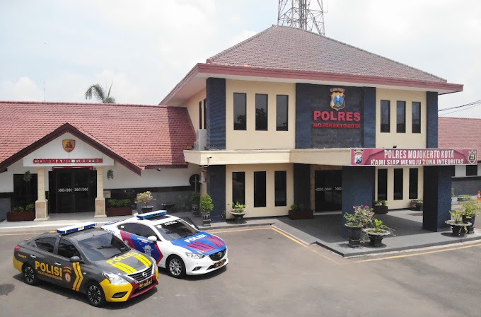 Mapolres Mojokerto Kota. (dok. Google Review)