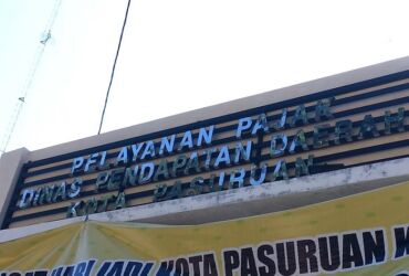 Kantor Bapenda Kota Pasuruan.