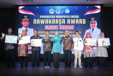 Program Nawakarsa Gresik Cerdas yang diusung Bupati dan Wakil Bupati Gresik yaitu pendidikan ramah anak.
