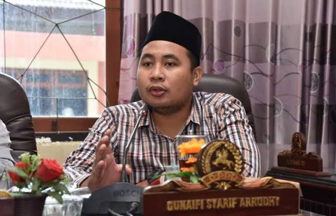 Anggota Komisi II DPRD Sumenep, Gunaifi Syarif Arrodhy.