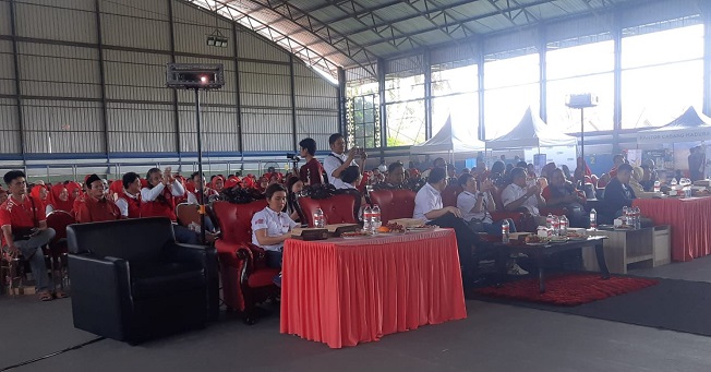 Bussines Matching UMKM di GOR Kabupaten Sampang, Rabu (22/5/2024).