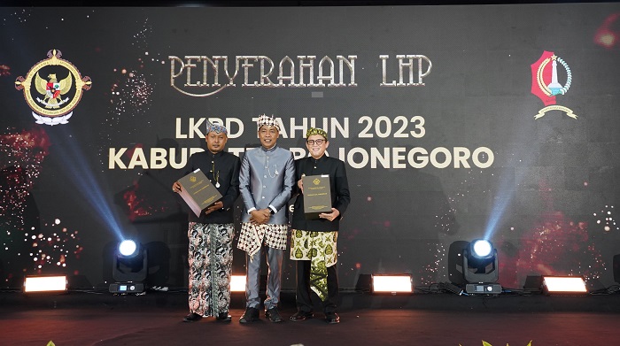 Pemkab Bojonegoro Raih Penghargaan WTP atas LKPD tahun 2023.