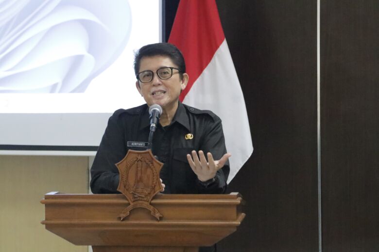 Pj Bupati Bojonegoro buka sosialisasi Jatim Puspa Desa Berdaya, Selasa (4/6/2024).