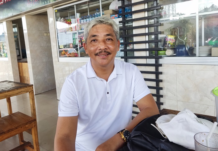 Kades Cinandang, Agus Siswahyudi.(blok-a.com/Syahrul Wijaya)