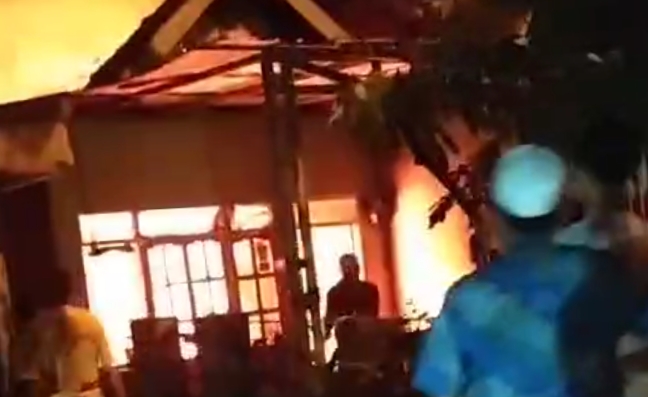 kebarakan rumah di Trowulan Mojokerto.(Blok-a.com/Syahrul Wijaya)