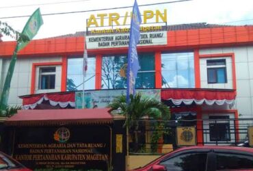 Kantor ATR/BPN Magetan.