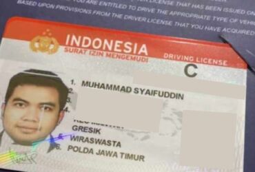 Perpanjangan SIM Online bisa diantar ke rumah sesuai alamat yang terdaftar.(blok-a.com/ivan)