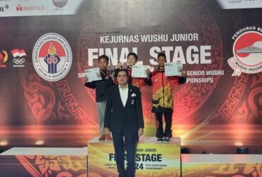 Hideki Hartanto juara 1 Chuji Nan Dao grup C putra dan Mathias Arsenio Prassetyo juara 3 Chuji Nan Dao grup C putra.