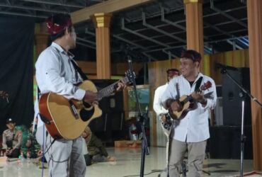 Penampilan para musisi jalanan di Ki Purwa Heritage Festival (KPHF) 2024.
