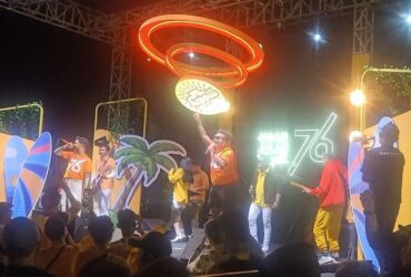 Onadio Leonardo dan Erix Soekamti tampil di Festival Hepiii 76 Magetan.
