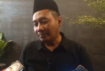 Gus Juned usai acara konsolidasi pilkada sesi 3 di cafe ladang.(Blok-a.com/Syahrul Wijaya)