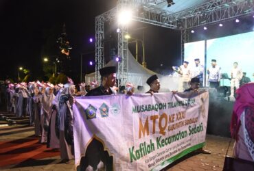 Pembukaan MTQ Kabupaten Sidoarjo ke-31 tahun 2024.
