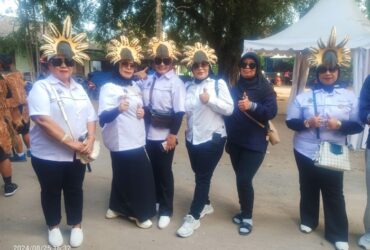 Anggota Perhimpunan Hotel dan Restoran Indonesia di Pawai Budaya Magetan 2024.