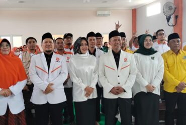 Ikfina mendapat dukungan dari PKS Kabupaten Mojokerto maju Pilkada 2024.(Blok-a.com/Syahrul Wijaya)