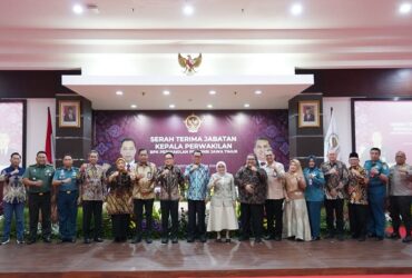 Sertijab kepala perwakilan BPK Jatim.(dokumen Kominfo)