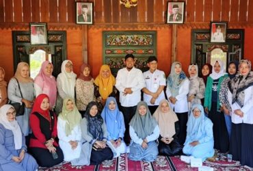 Bupati Fauzi audensi dengan Aliansi aktivis perempuan di Pendopo Agung Keraton Sumenep, Rabu (11/09/2024).