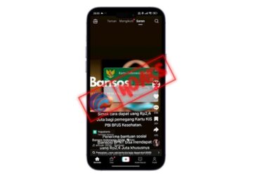 Hoaks di media sosial yang menyeret KIS Pemkab Bojonegoro.