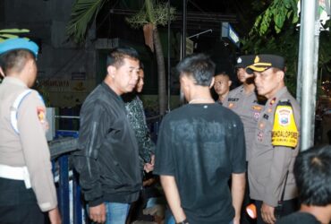 Belasan pemuda yang terjaring dalam razia miras di angkringan Jombang.(dokumen Polres)