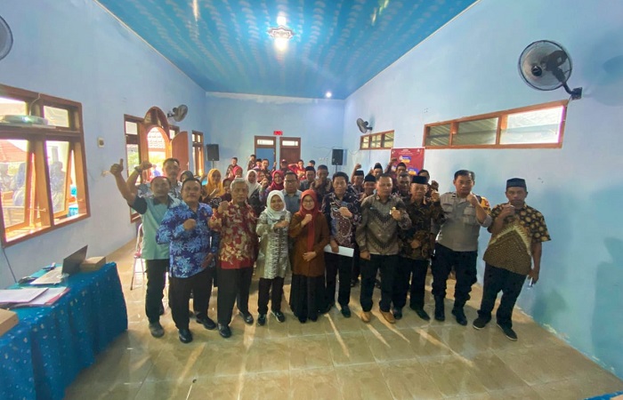 Musrenbangdesus di Balai Desa Karanggupito, Kecamatan Kendal, Ngawi, Jumat (24/1/2025).