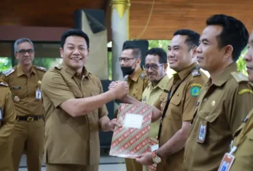 Tanda tangan perjanjian kinerja 2026 di Pendopo Delta Wibawa Sidoarjo