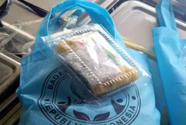 Menu makanan dalam program MBG di SDN Panggih Trowulan yang sudah basi dan tidak layak makan (Foto: Istimewa)