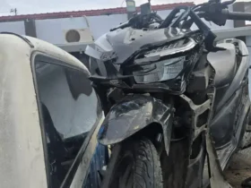 Motor Honda Vario milik korban diangkut petugas satlantas Polres Jombang untuk proses penyelidikan.(Dokumen Satlantas Polres Jombang)