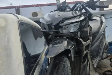 Motor Honda Vario milik korban diangkut petugas satlantas Polres Jombang untuk proses penyelidikan.(Dokumen Satlantas Polres Jombang)