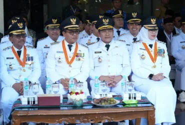 Acara Peringatan Hari Otonomi Daerah XXX Tahun 2026, di halaman Kantor Kemendagri RI (foto: ist)