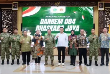 Pemkab Sidoarjo Terima Kunjungan Danrem 084/Bhaskara Jaya