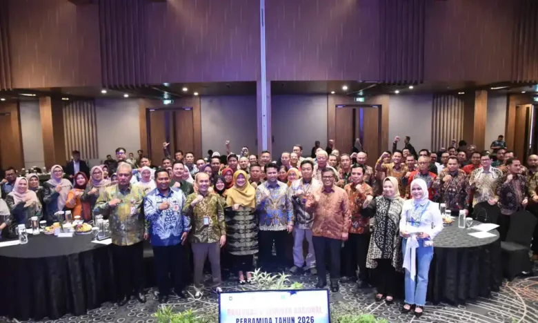 Rapat Kerja Nasional Bank Perekonomian Rakyat (BPR) milik Pemerintah Daerah se-Indonesia 2026, di Hotel Aston Sidoarjo, Jumat, (17/4/2026) (foto: ist)