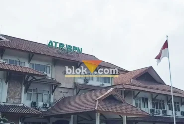 Kantor ATR/BPN Kanwil Jatim. (foto: blok-a.com/Ivan)