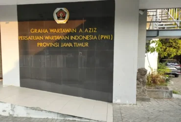 Kantor sekretariat PWI Jatim (foto: istimewa)