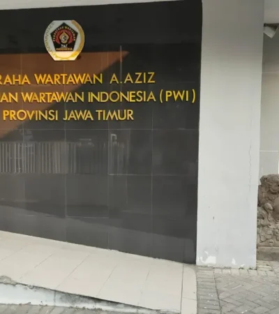 Kantor sekretariat PWI Jatim (foto: istimewa)