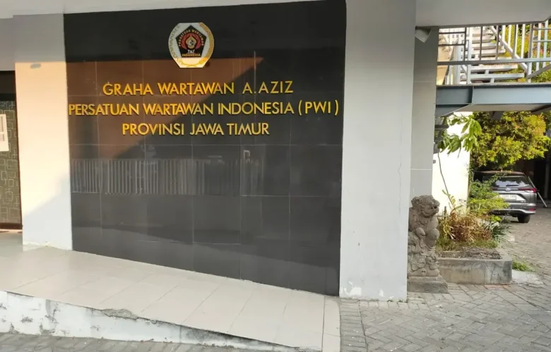Kantor sekretariat PWI Jatim (foto: istimewa)